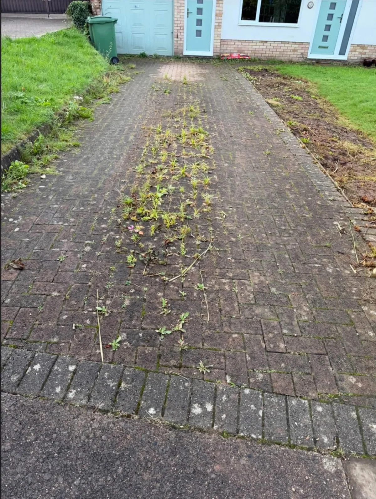 Before — driveway surface